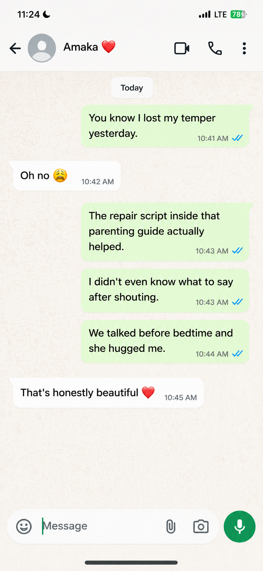 WhatsApp buyer message 2